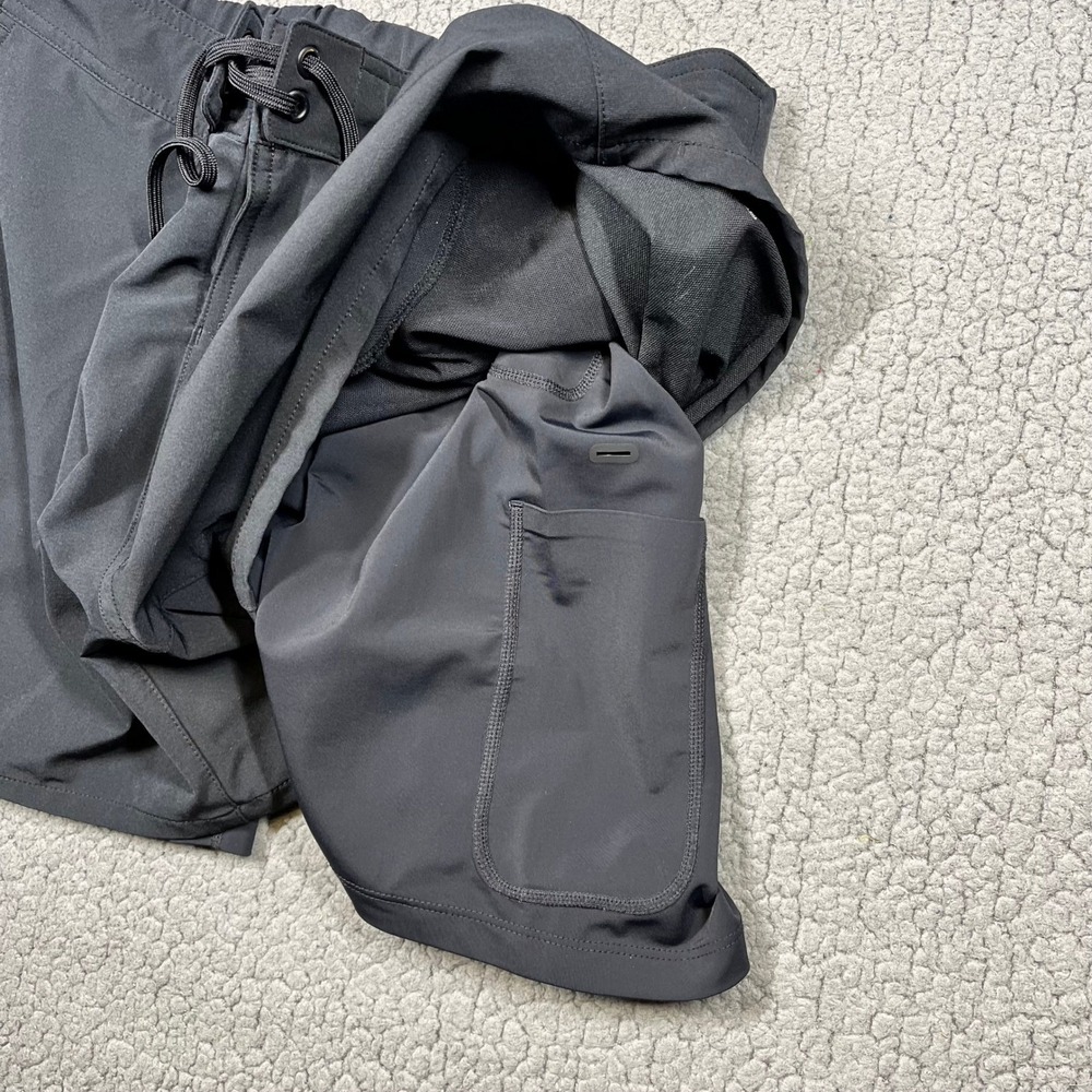 Ten Thousand Interval Short Mens Large Black 2-in-1 Compression Liner TTSH003V6 - Picture 6 of 11